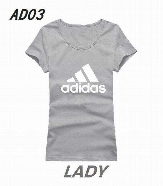 Adidas short round collar T woman S-2XL-013